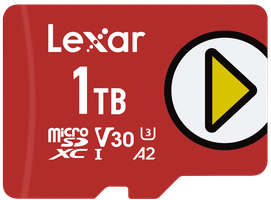 Lexar micro SDXC PLAY 205MB/s 1TB