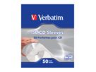Verbatim CD-DVD Paper Sleeves 50 Pack