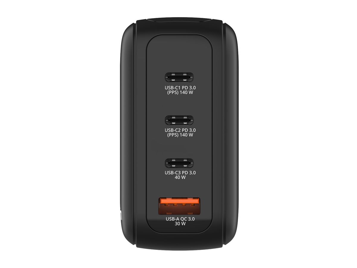 Verbatim Mini GaN Charger 140W Display