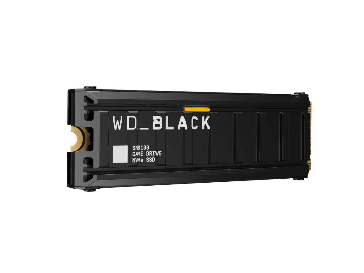 WD BLACK SN8100 SSD 1TB Heatsink