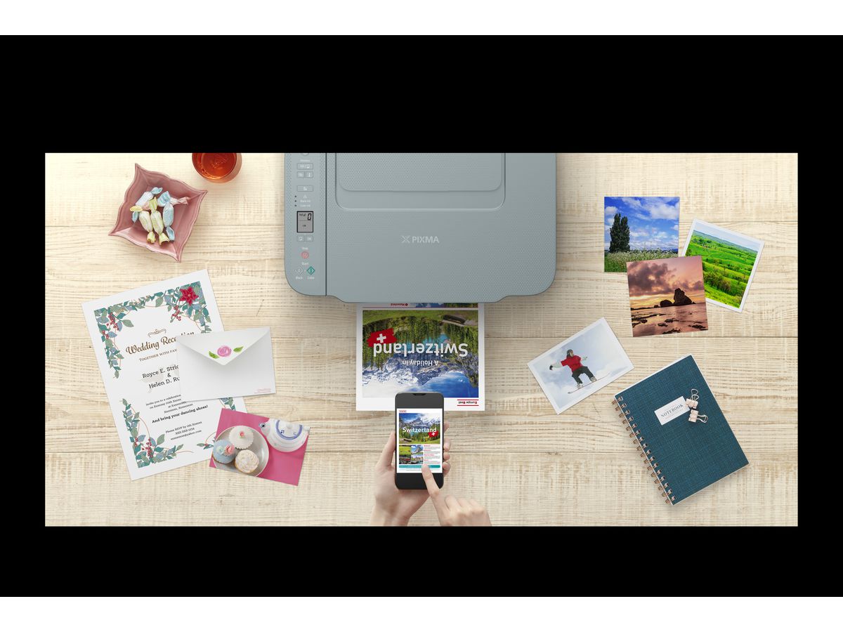 Canon PIXMA TS3752i Blue/Grey
