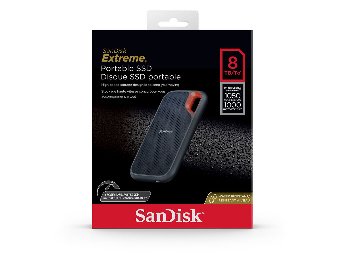 SanDisk Extreme Portable SSD 8TB V2