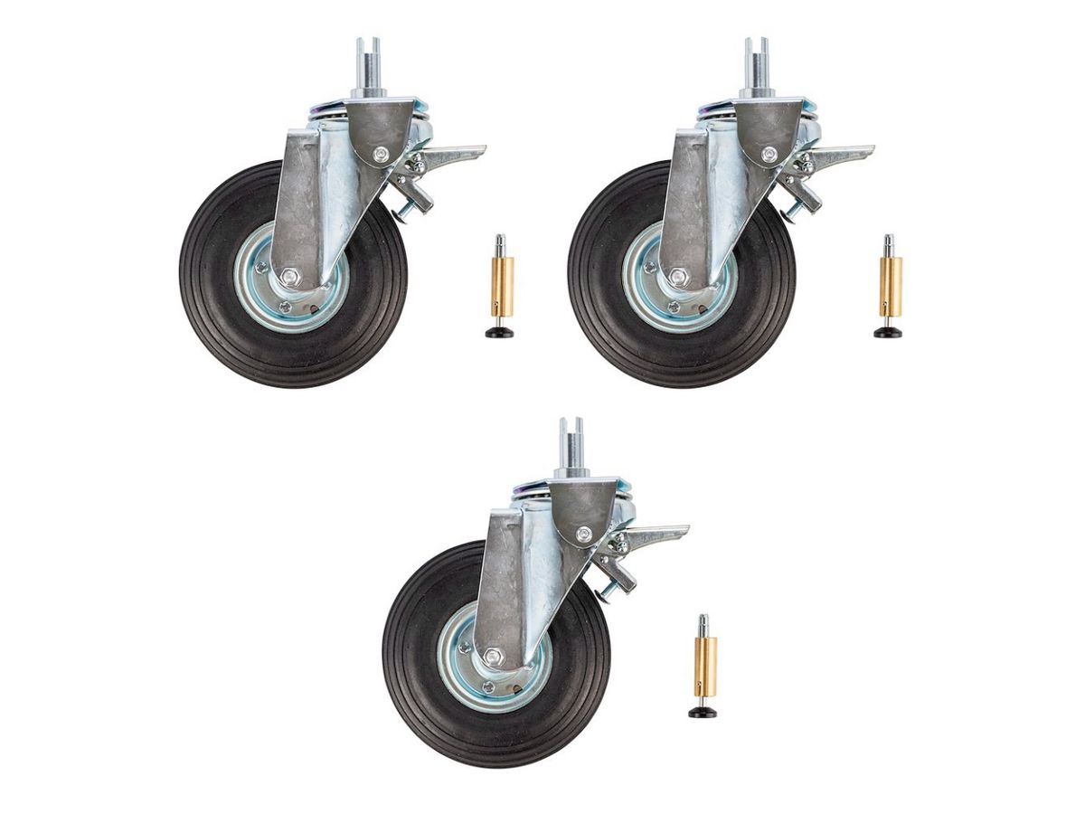 Avenger Rubber Filled Wheel Set of 3