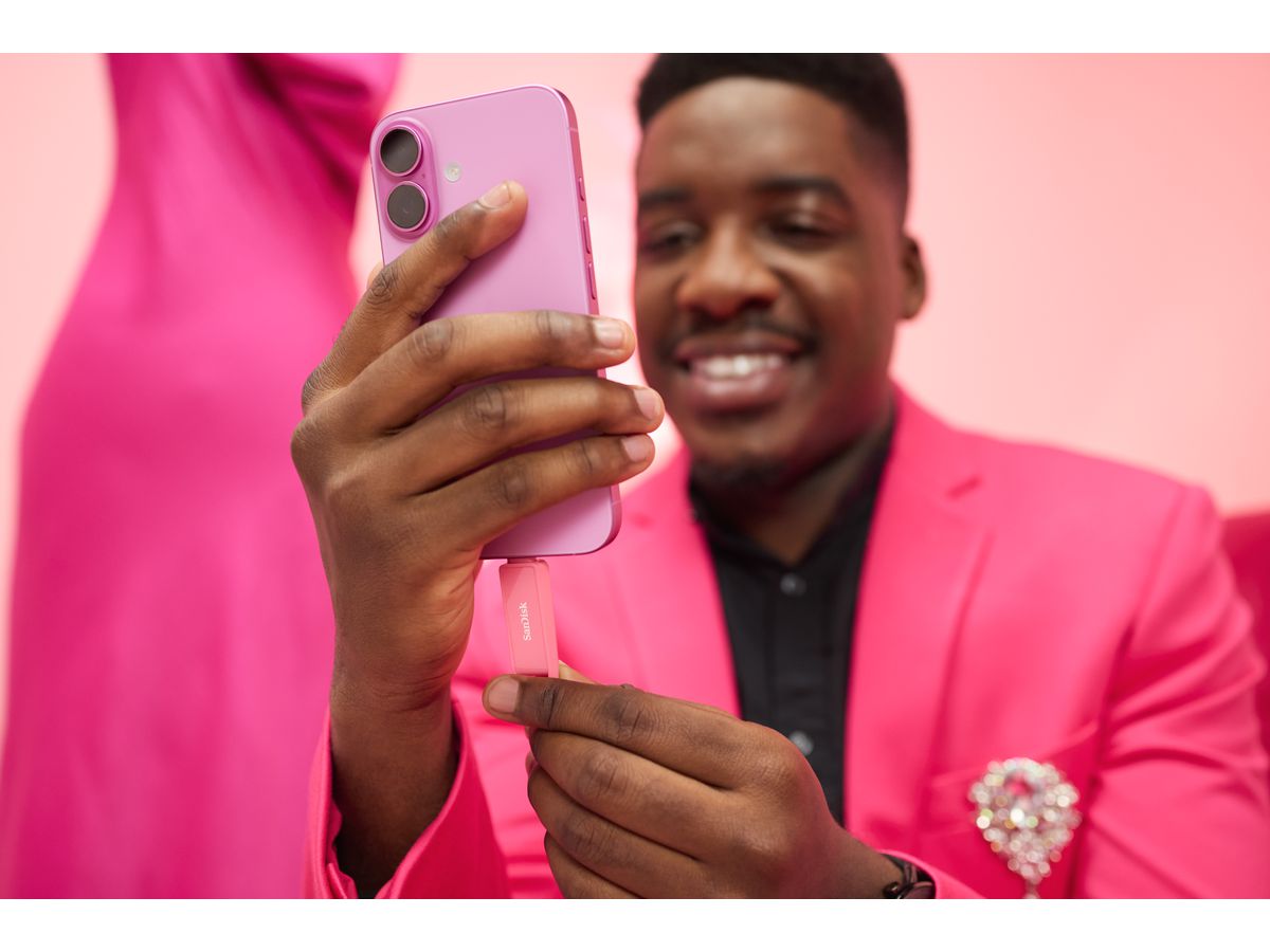 SanDisk Phone Drive USB-C 1TB pink