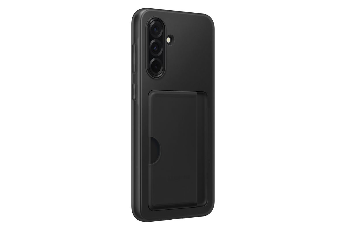 Samsung A36 Card Slot Case Black