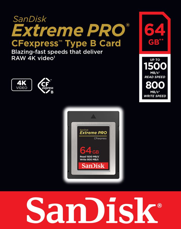 Sandisk CFexpress Typ-B ExtremePro 64GB