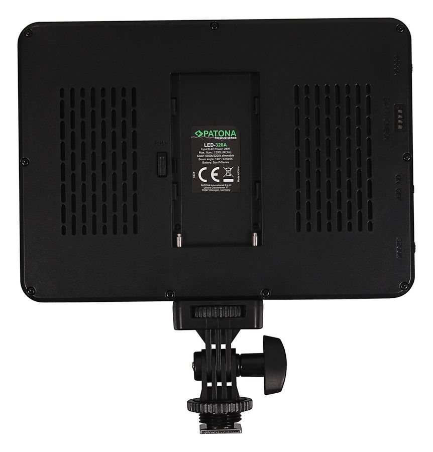 Patona LED Video-/ Fotolicht LED-320A