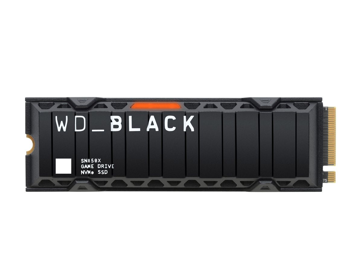 WD BLACK SN850X 2TB Heatsink