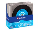 Verbatim CD-R Slim 700MB 52x Vinyl 10 Pk