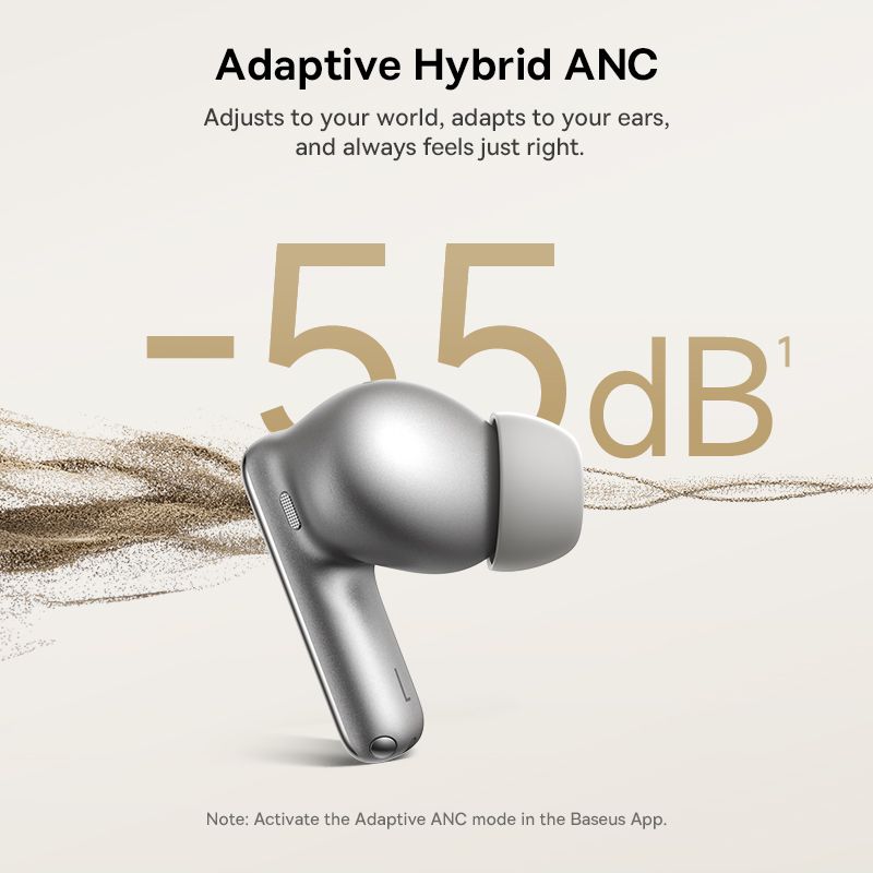 Baseus Bowie MP1 TWS Earbuds Titanium