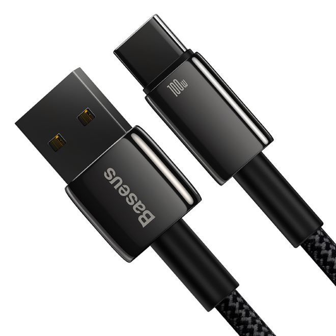 Baseus USB-A to USB-C 1m Black