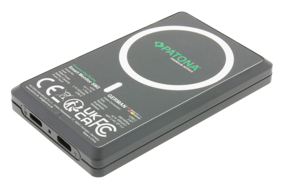 Patona moniteur pour Selfie + Vlog