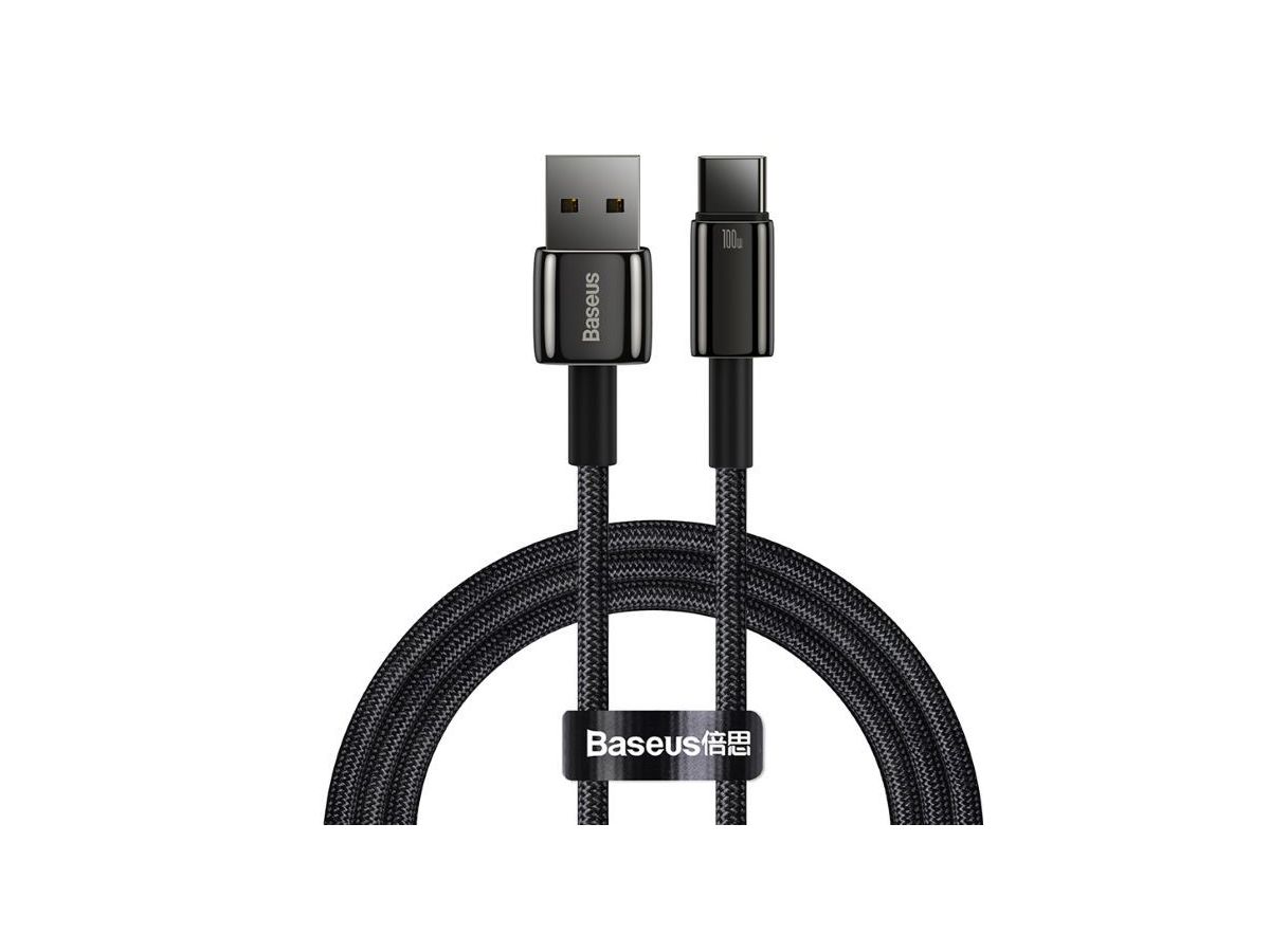 Baseus USB-A to USB-C 1m Black