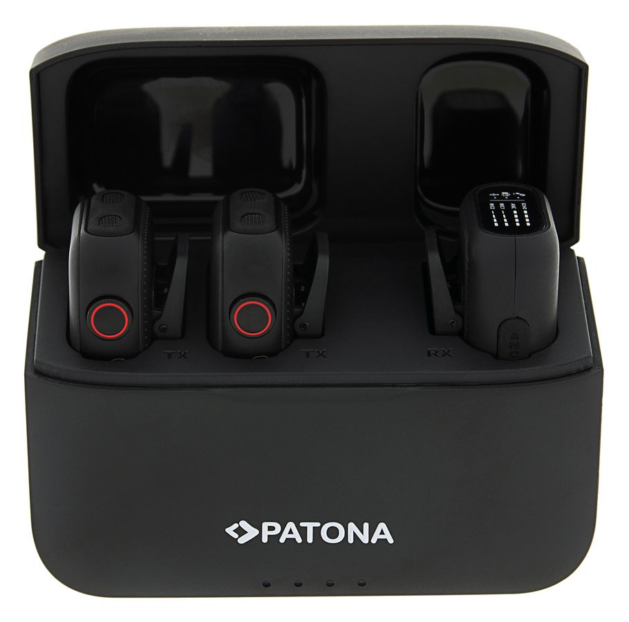 Patona Wireless Lavalier Mikrofon Set