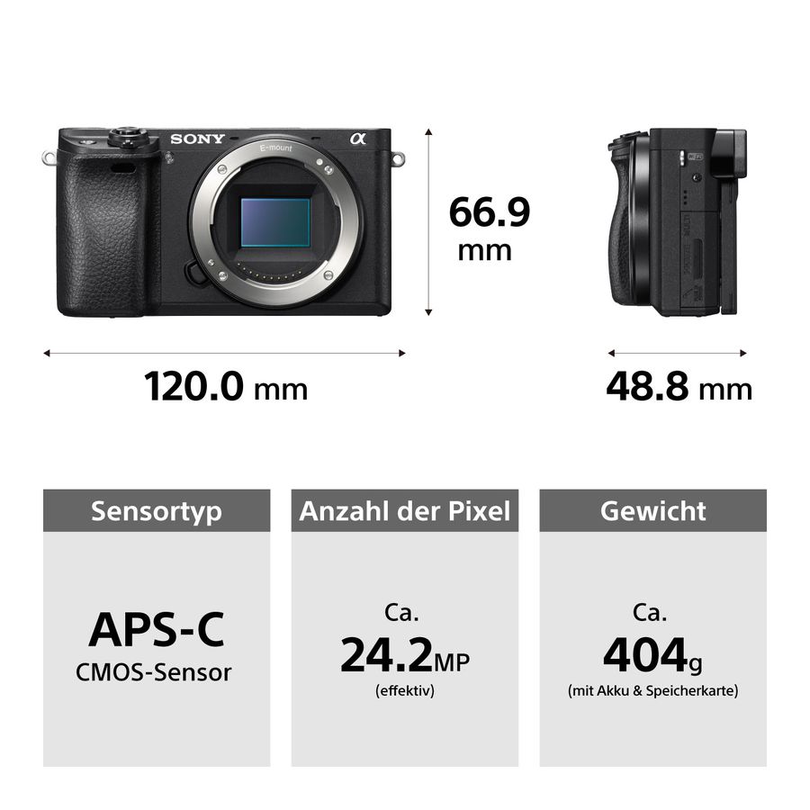 Sony Alpha 6300 Video Set SEP18-105 G
