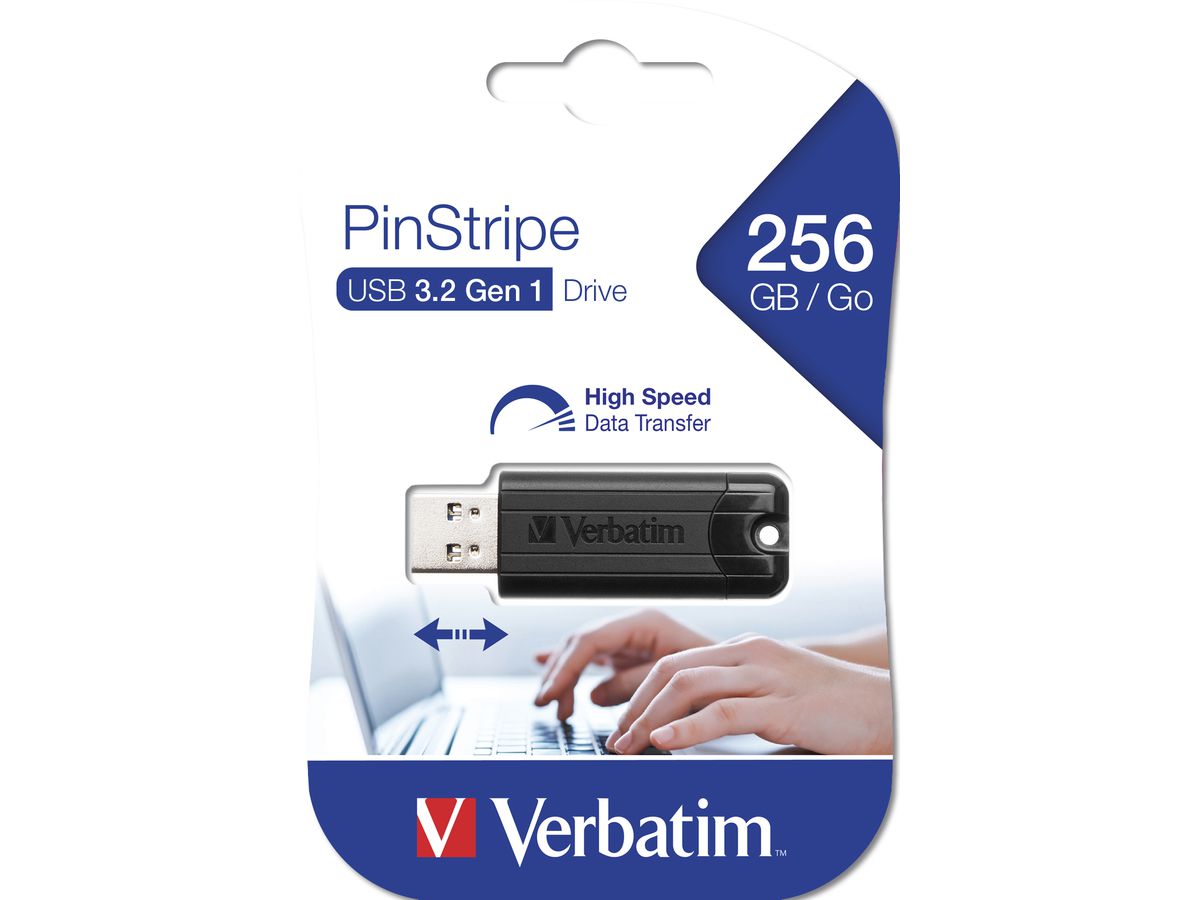 Verbatim Pin Stripe USB 3.0 256GB