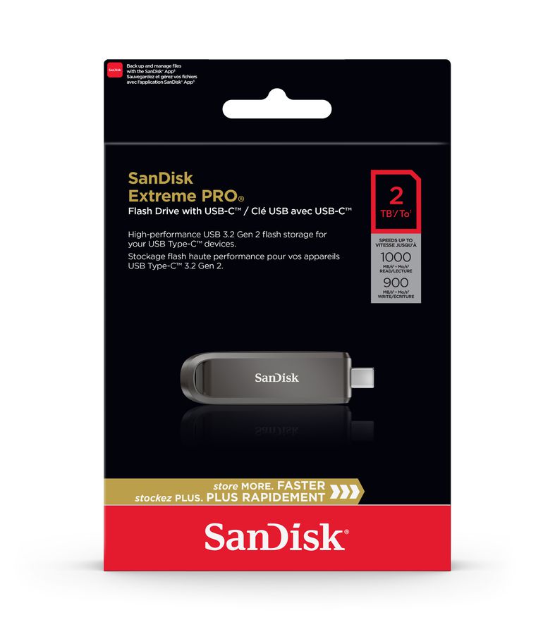 SanDisk Extreme PRO USB-C 3.2 2TB