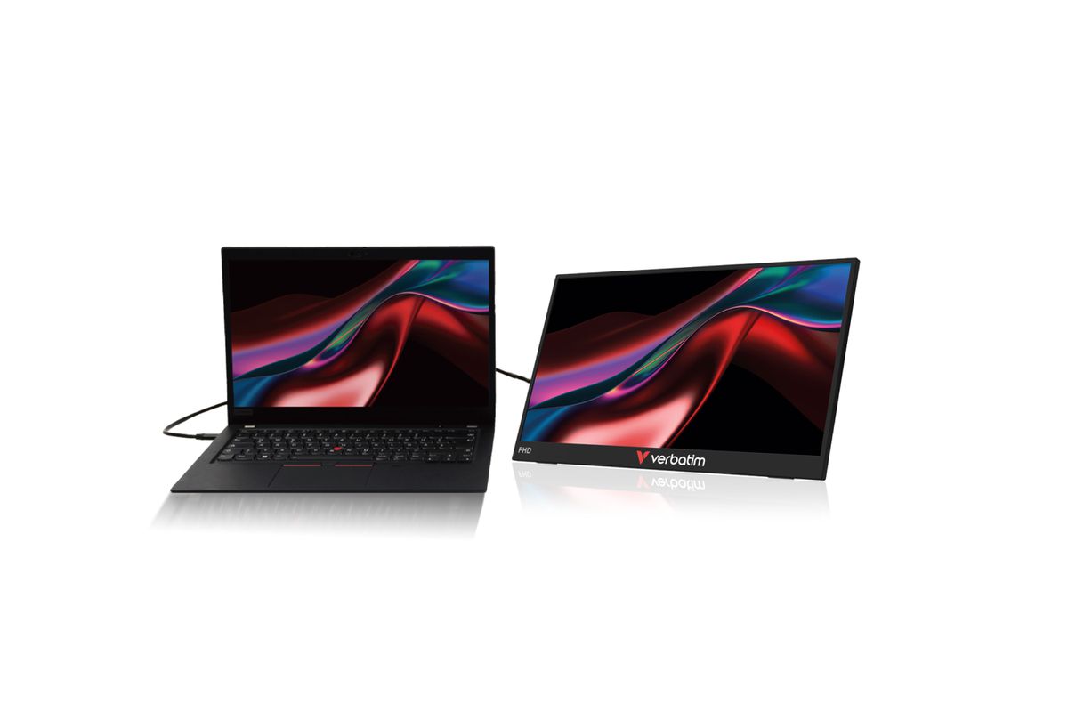 Verbatim Touchscreen Monitor 15.6" Light