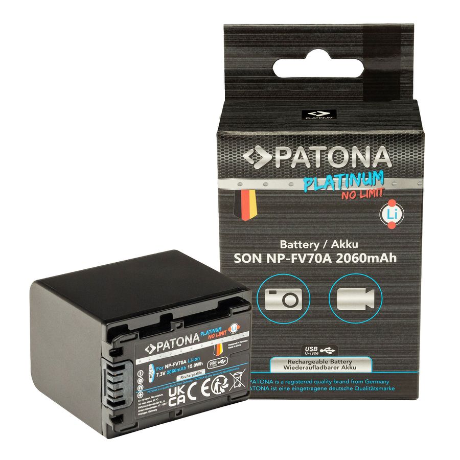 Patona Platinum USB-C Sony NP-FV70