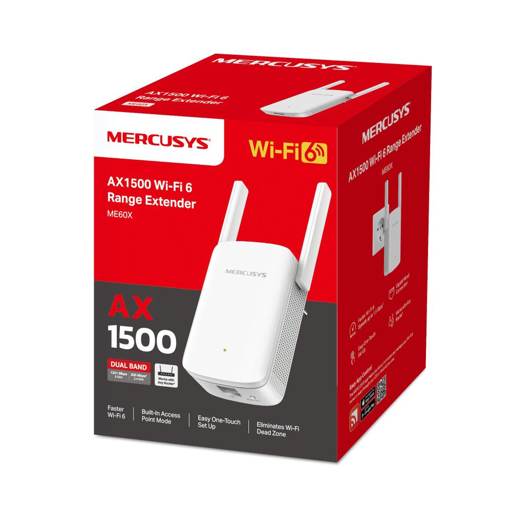 Mercusys AX1500 Wi-Fi Range Extender