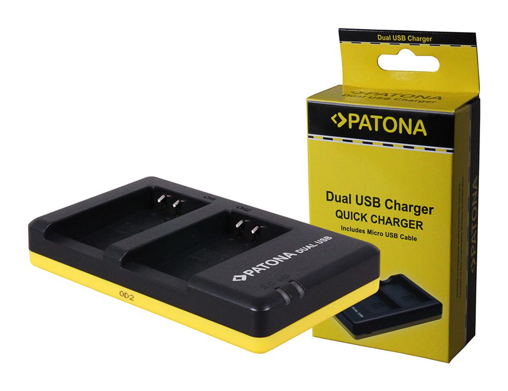 Patona Chargeur Dual USB EN-EL20