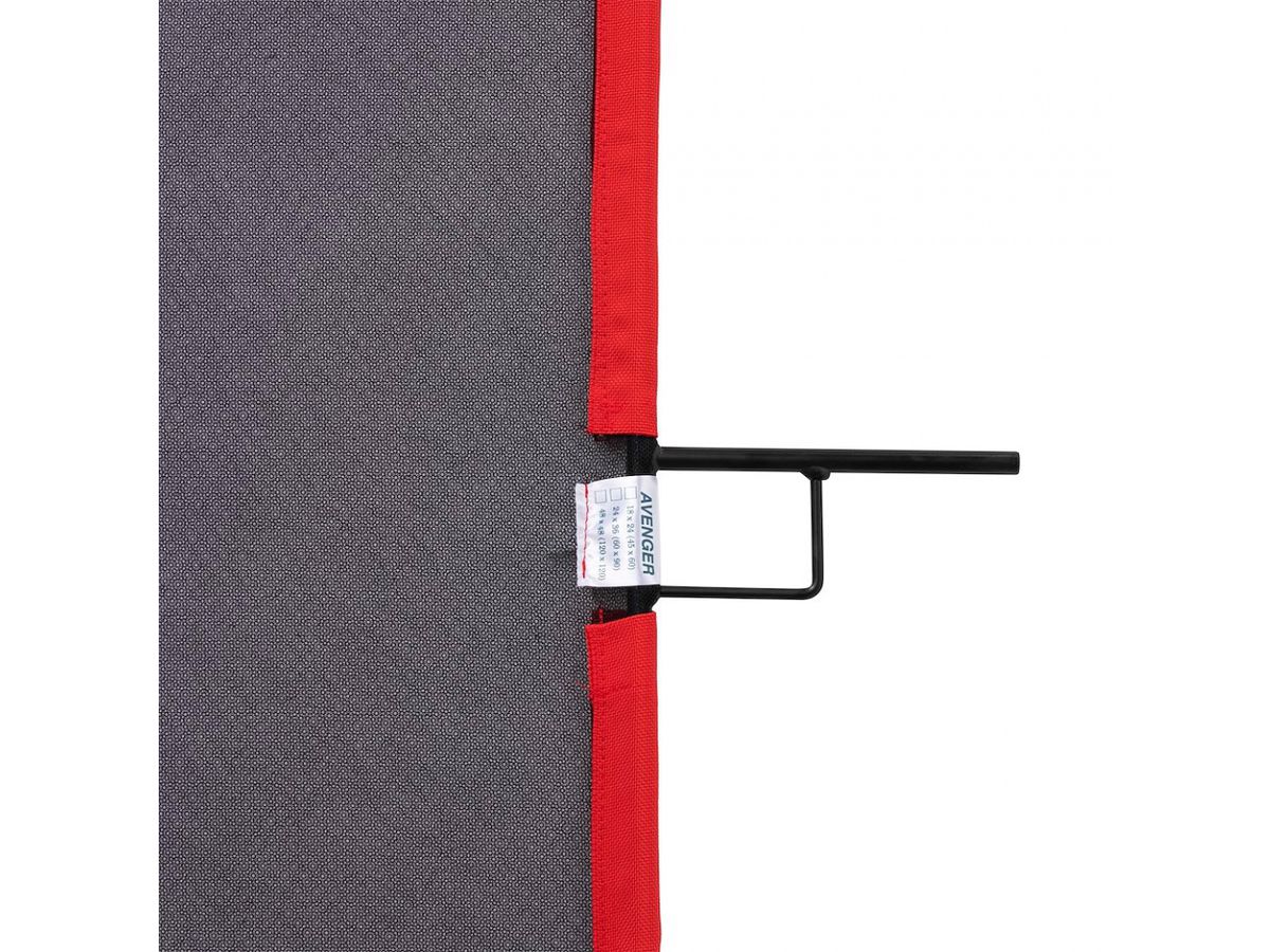 Avenger 48"x48" Double Scrim Black