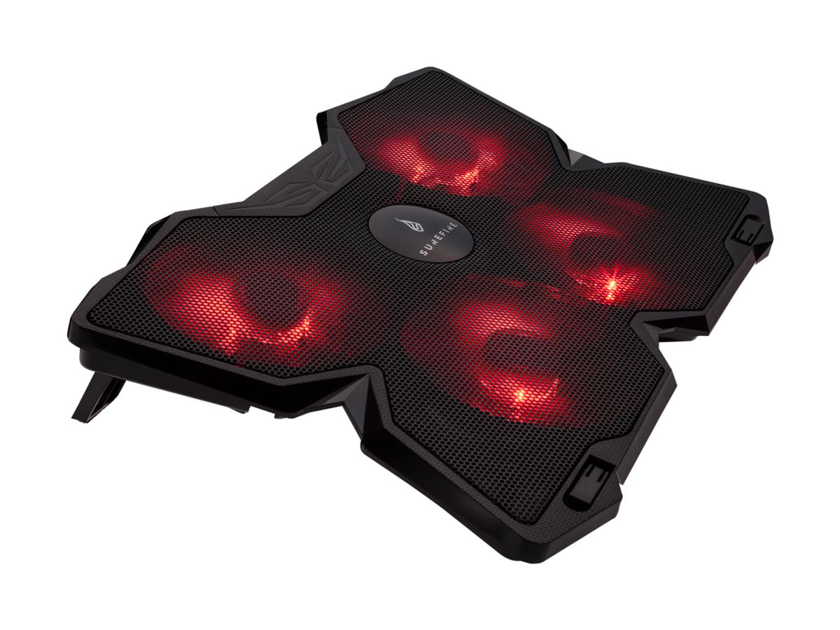 SureFire Gaming Cooling Pad Bora Red