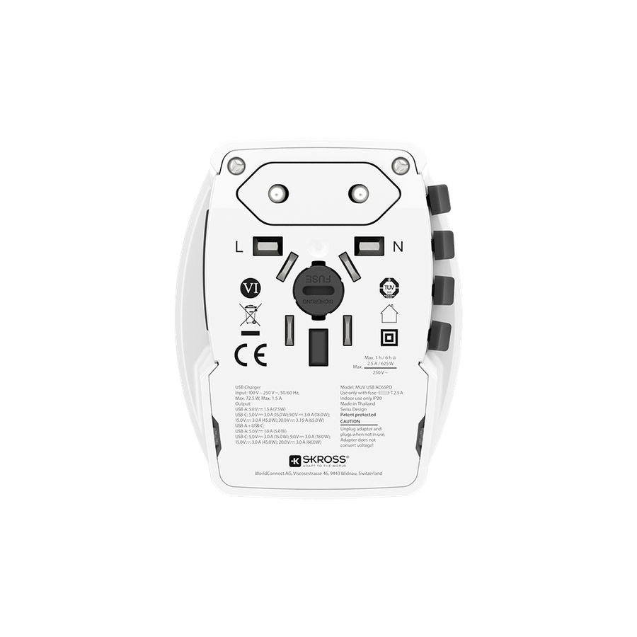 Skross MUV USB AC65PD