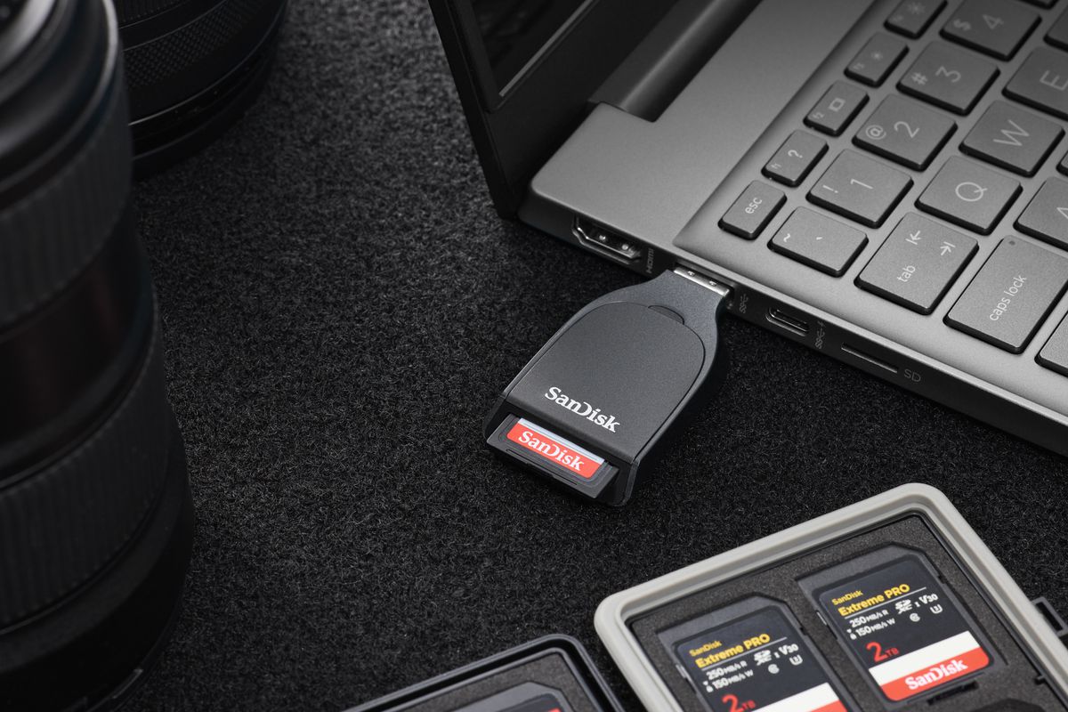SanDisk QuickFlow SD Card Reader
