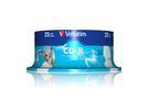 Verbatim CD-R Spindle 700MB 52x Print 25