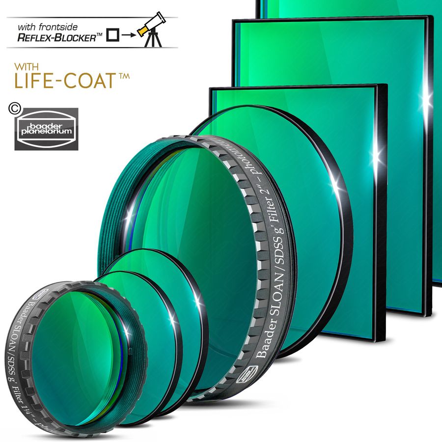 Baader SLOAN/SDSS g' Filter 65x65mm