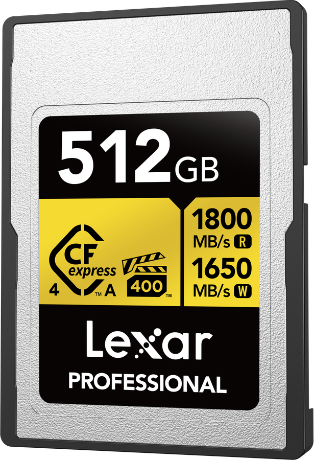 Lexar 1800MB/s CFexpress 4.0A 512GB Gold