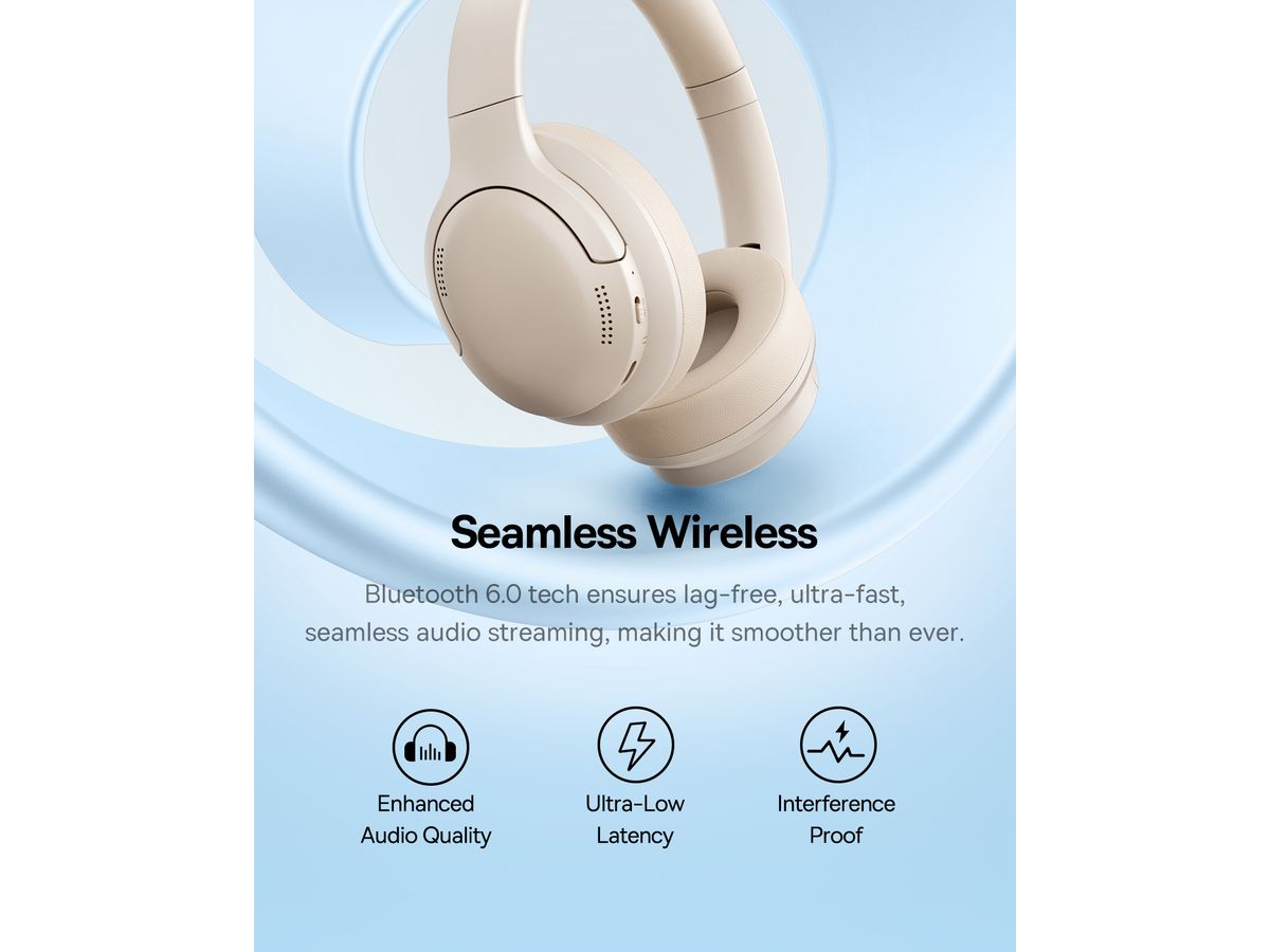 Baseus Bass BH1 Lite Wirel.Headph.Wh.