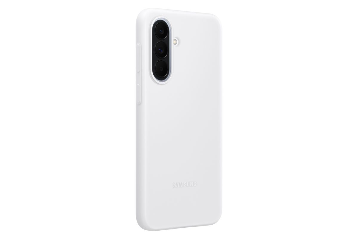 Samsung A37 Silicone Case Light Gray