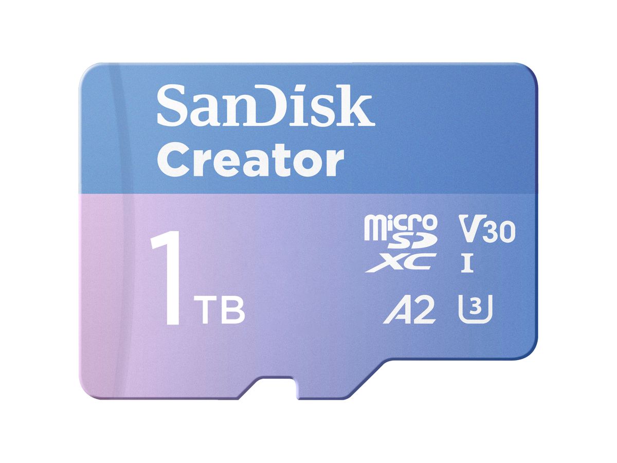 SanDisk Creator 190MB/s microSDXC 1TB