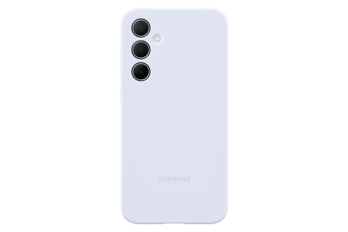 Samsung A35 Silicone Case Light Blue