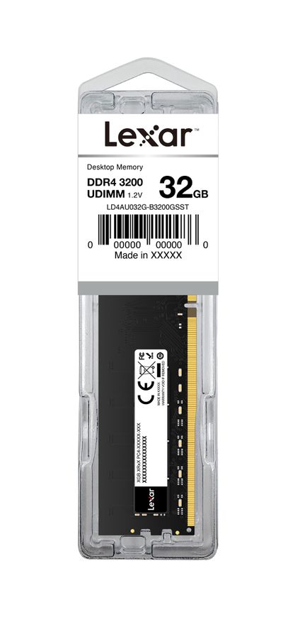 Lexar DDR4 3200 MHz UDIMM 1x 32GB