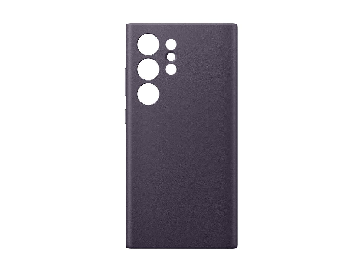 Samsung S24 Ultra Vegan Leather Case  Violet