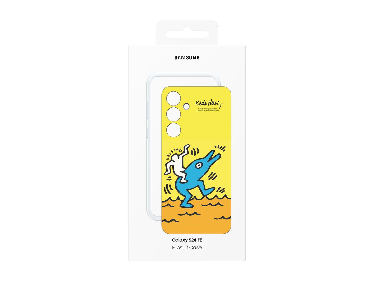 Samsung S24 FE Flipsuit Case Yellow