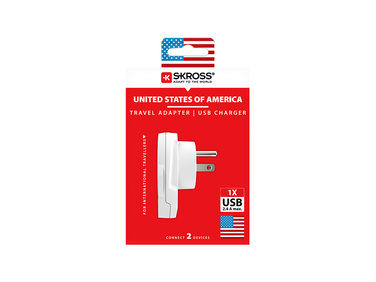 Skross World to USA USB