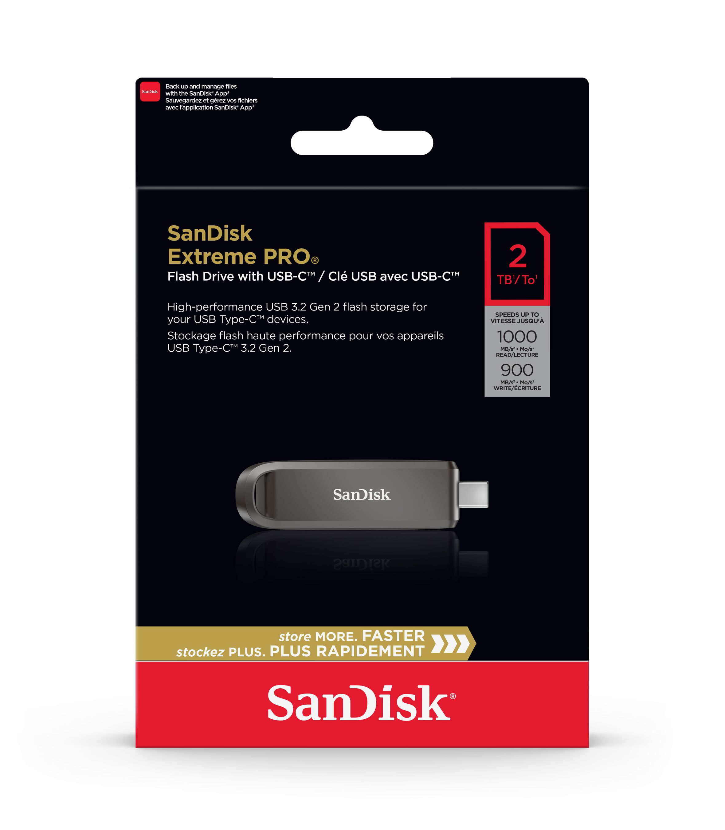 SanDisk Extreme PRO USB-C 3.2 2TB