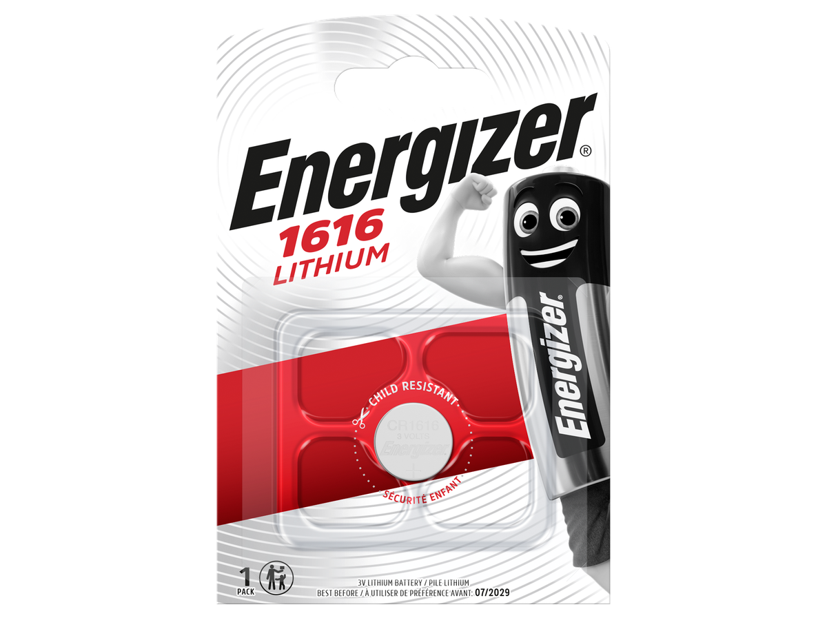 Energizer CR 1616 Lithium 3.0V FSB-1