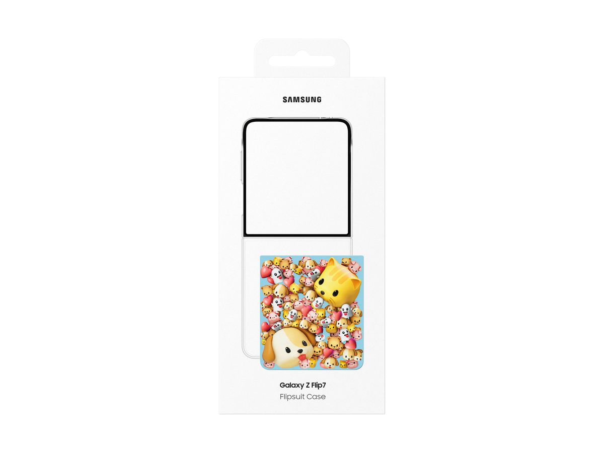 Samsung Flip 7 Flipsuit Case Transparent