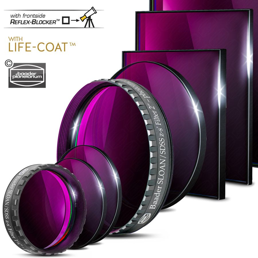 Baader SLOAN/SDSS z-s' Filter 100x100mm