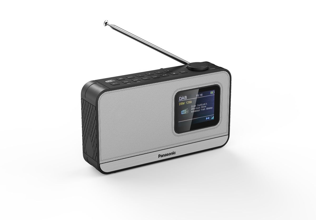 Panasonic DAB+ Radio portable D15 Black