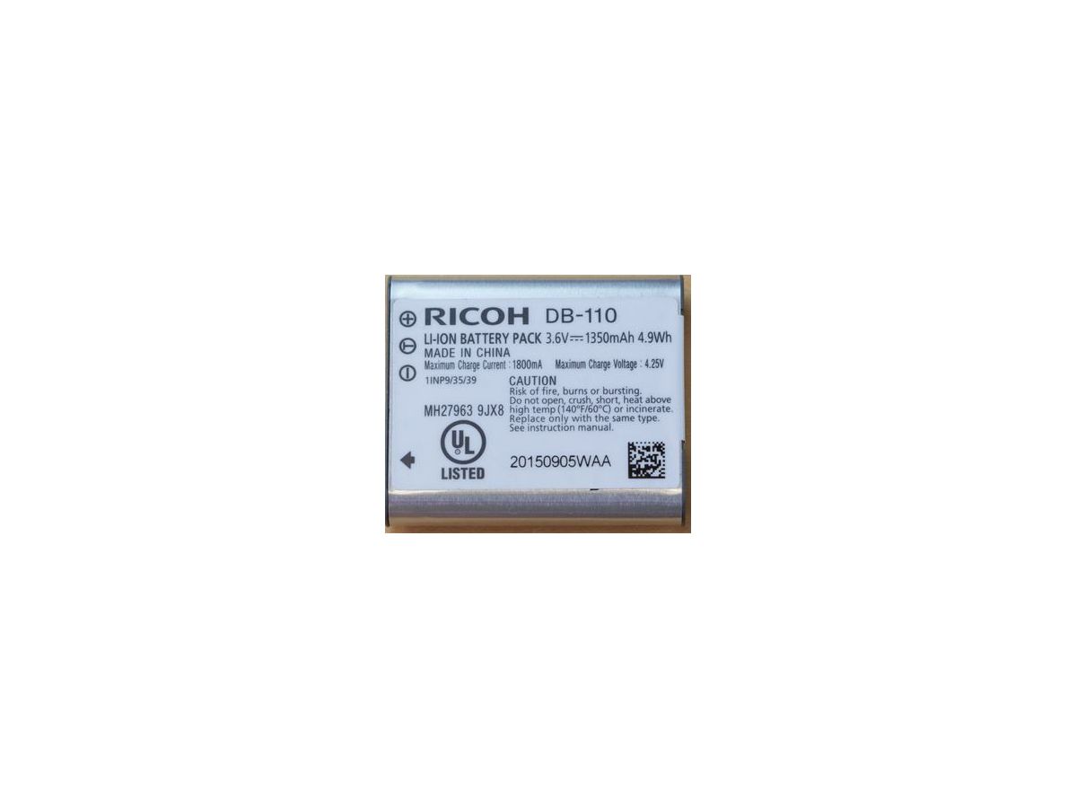 Ricoh accu Lithium DB-110