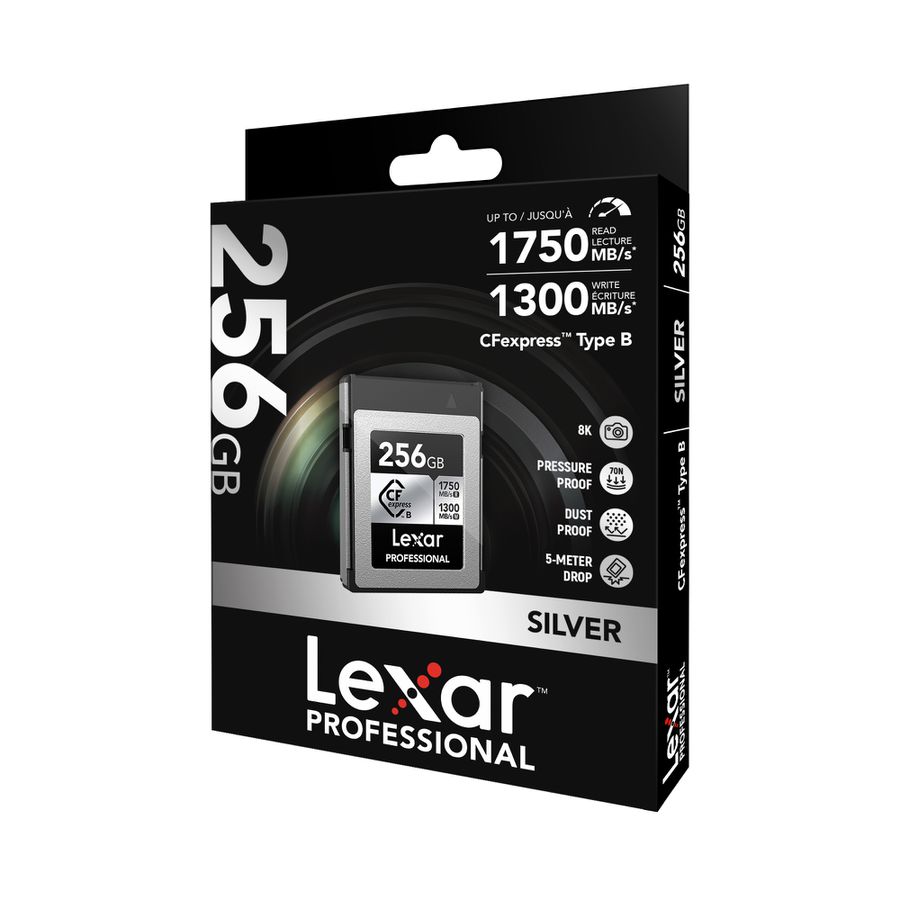 Lexar 1750MB/s CFexpress B 256GB Silver