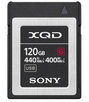 Sony XQD Card 120GB QDG120F - 440MB/s