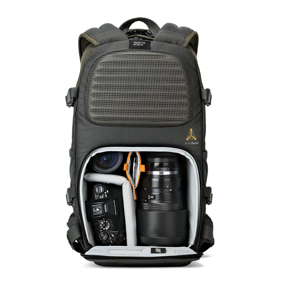 Lowepro Flipside Trek BP 250AW grau/grün