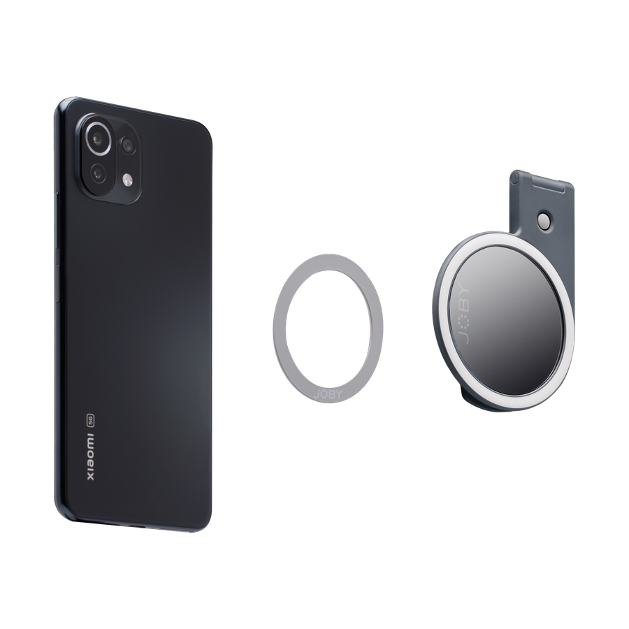 Joby Beamo Ring Light MagSafe Gray